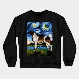 Borzoi Night Crewneck Sweatshirt